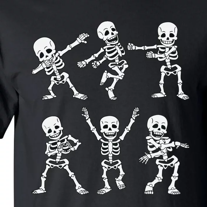 Dancing Skeletons Dance Challenge Boy Girl Kids Halloween Tall T-Shirt