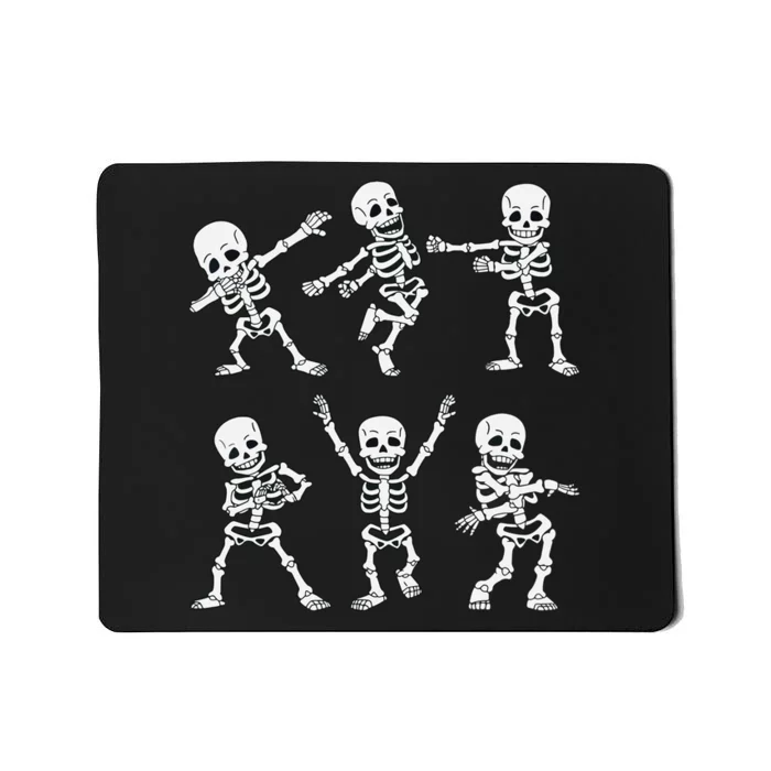 Dancing Skeletons Dance Challenge Boy Girl Kids Halloween Mousepad