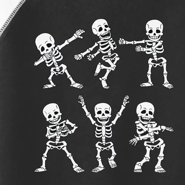 Dancing Skeletons Dance Challenge Boy Girl Kids Halloween Toddler Fine Jersey T-Shirt