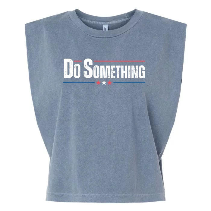 Do Something Garment-Dyed Women's Muscle Tee