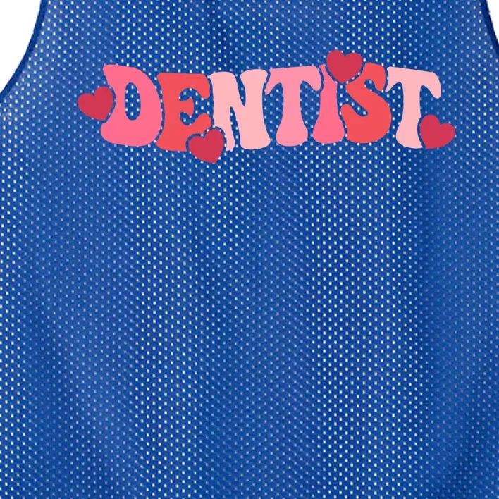 Dental Squad Dental Life Dentist Funny Tooth Valentines Day Cute Gift Mesh Reversible Basketball Jersey Tank