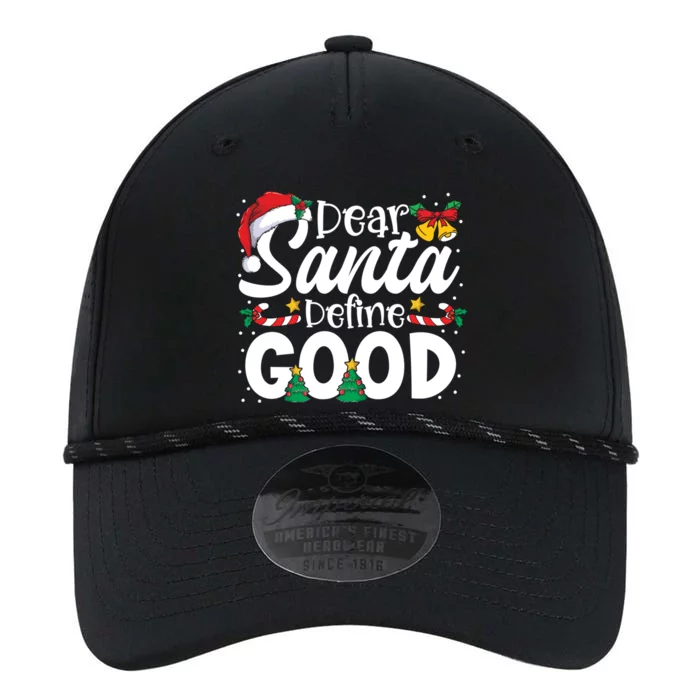 Dear Santa Define Good Christmas Matching Gift Performance The Dyno Cap