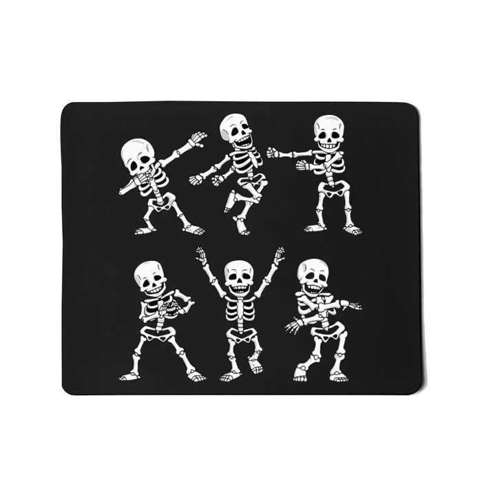 Dancing Skeletons Dance Challenge Halloween Mousepad