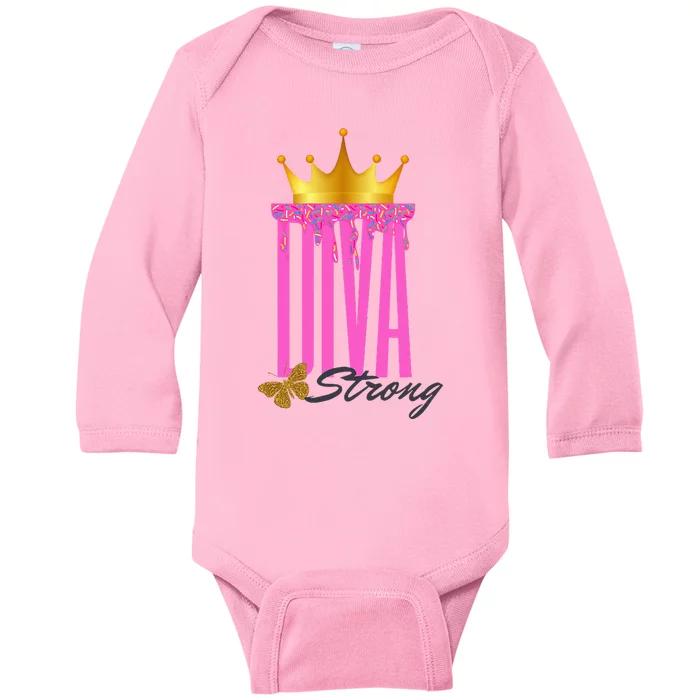 Diva Strong Baby Long Sleeve Bodysuit