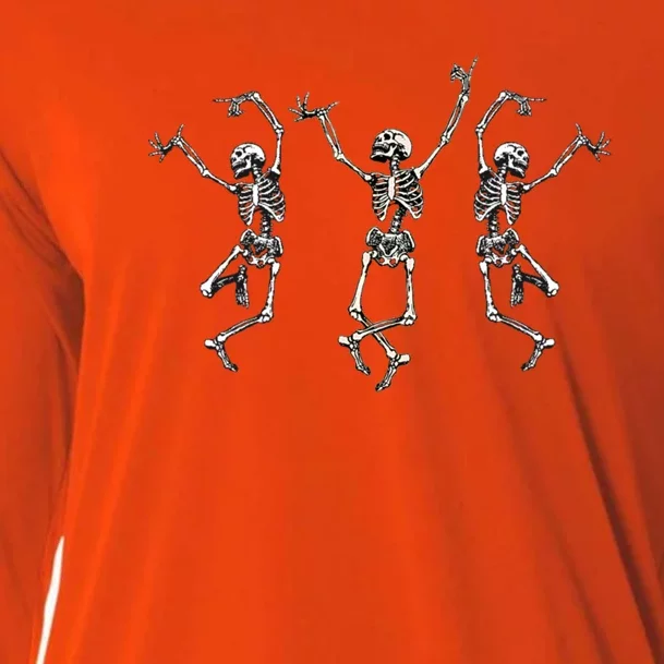 Dancing Skeletons Cooling Performance Long Sleeve Crew