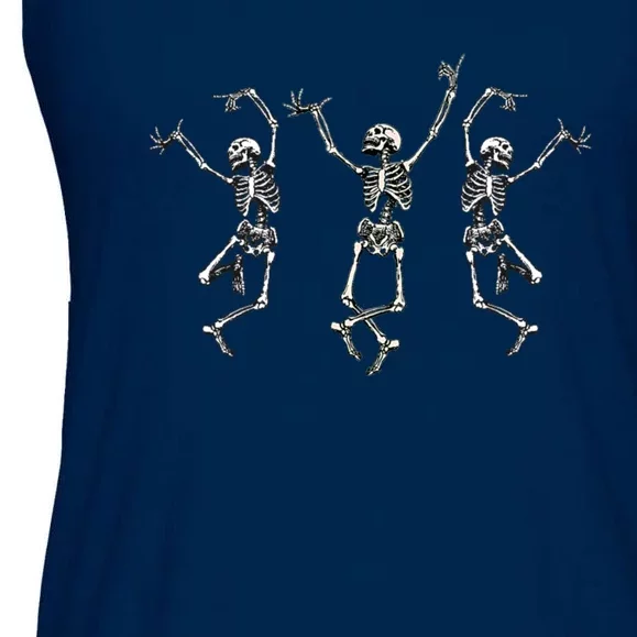 Dancing Skeletons Ladies Essential Flowy Tank