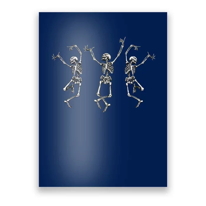 Dancing Skeletons Poster