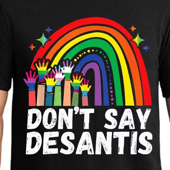 DonT Say Desantis Florida Anti Lgbtq Pajama Set