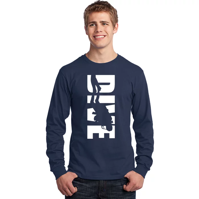 Dive Scuba Diving Graphic Scuba Diving Long Sleeve Shirt