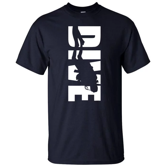 Dive Scuba Diving Graphic Scuba Diving Tall T-Shirt