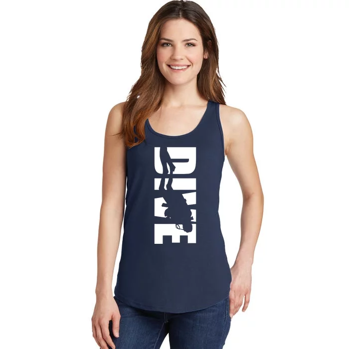 Dive Scuba Diving Graphic Scuba Diving Ladies Essential Tank