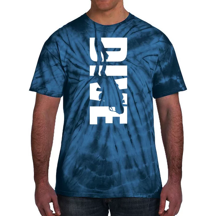 Dive Scuba Diving Graphic Scuba Diving Tie-Dye T-Shirt