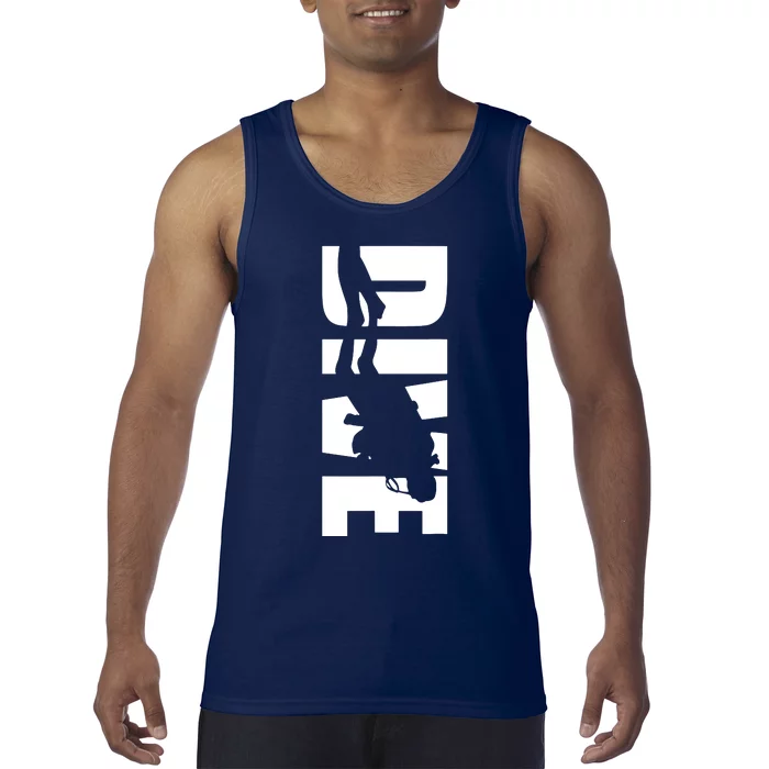 Dive Scuba Diving Graphic Scuba Diving Tank Top