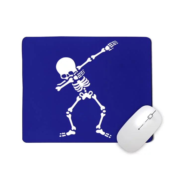 Dabbing Skeleton Dab Funny Halloween Adult Great Gift Mousepad