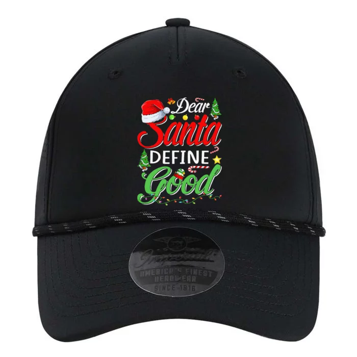 Dear Santa Define Good Christmas Matching Performance The Dyno Cap