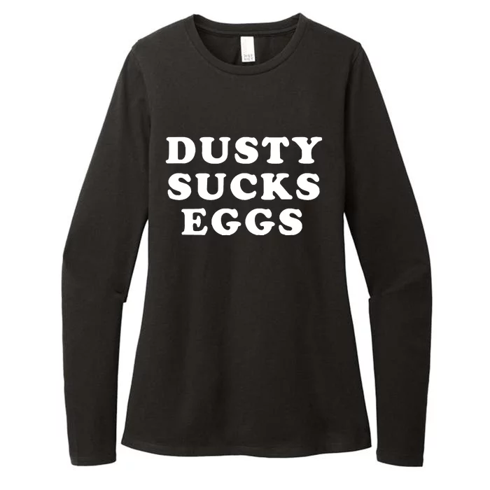 Dusty Sucks Eggs Terry Funk Womens CVC Long Sleeve Shirt