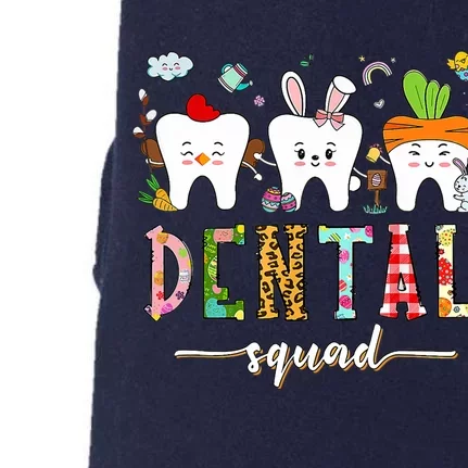 Dental Squad Easter Day Funny Tooth Dental Assistant Dentist Doggie 3-End Fleece Hoodie