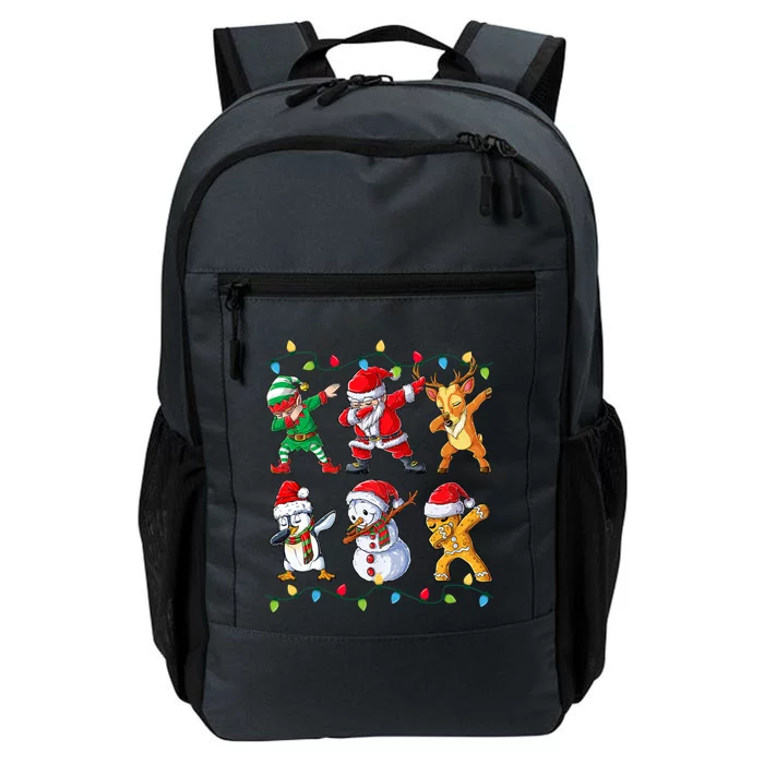 Dabbing Santa Elf Friends Christmas Xmas Dab Daily Commute Backpack