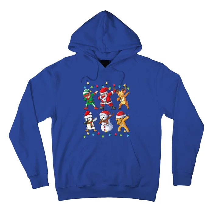 Dabbing Santa Elf Friends Christmas Xmas Dab Gift Hoodie