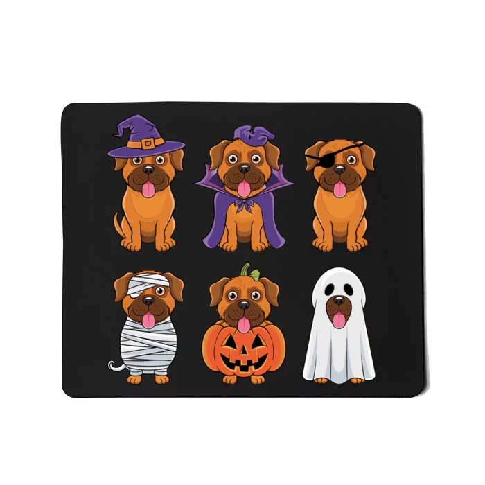 Dog Sets For Halloween 2024 For Dog Lovers And Owners Mousepad