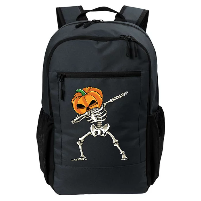 Dabbing Skeleton For Boy Halloween 2024 Daily Commute Backpack