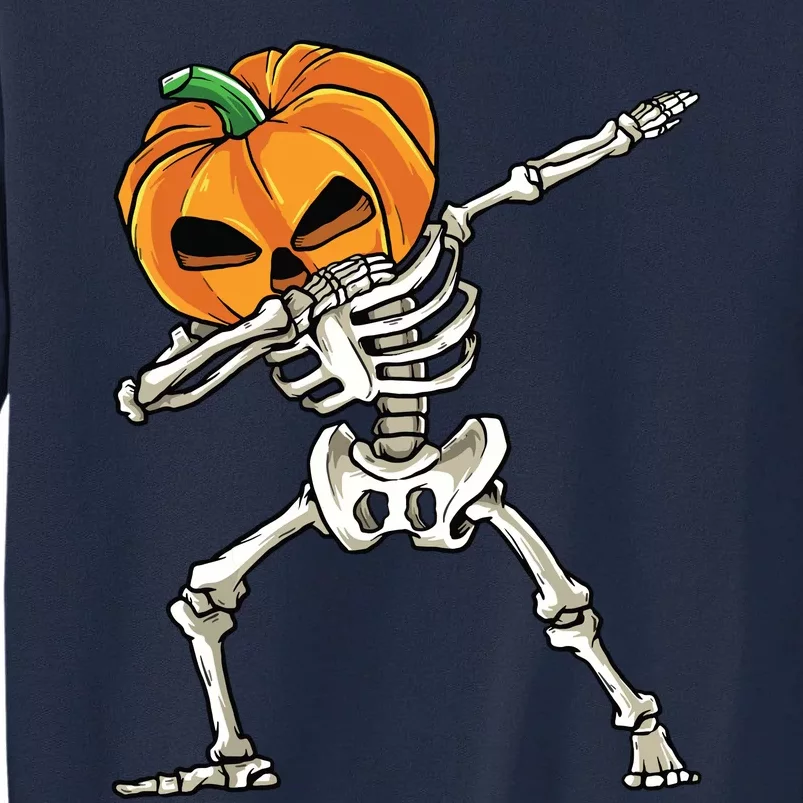 Dabbing Skeleton For Boy Halloween 2024 Tall Sweatshirt