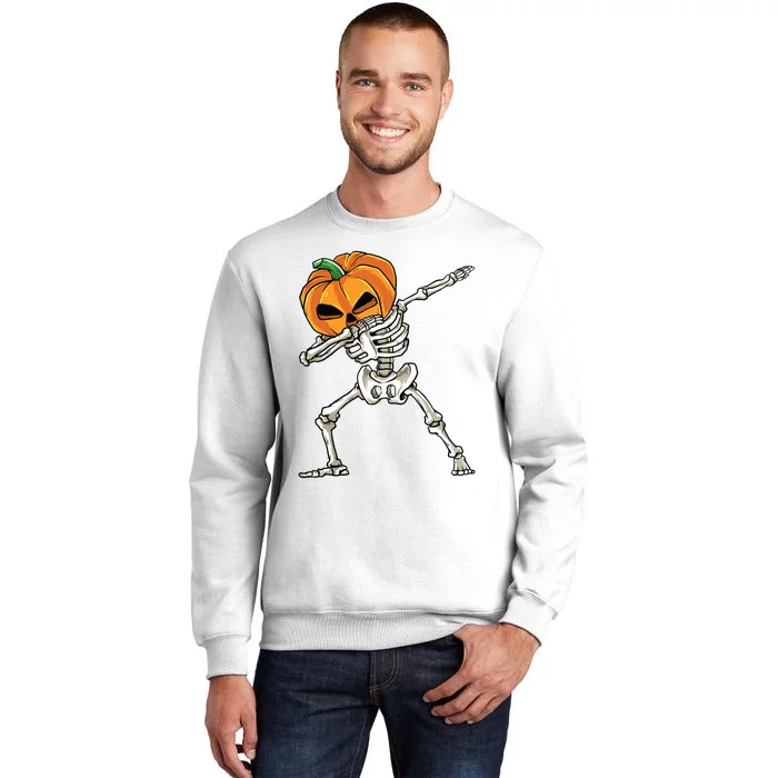 Dabbing Skeleton For Boy Halloween 2024 Sweatshirt