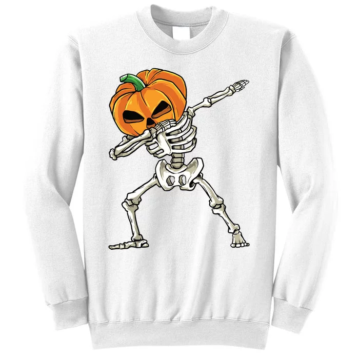 Dabbing Skeleton For Boy Halloween 2024 Sweatshirt