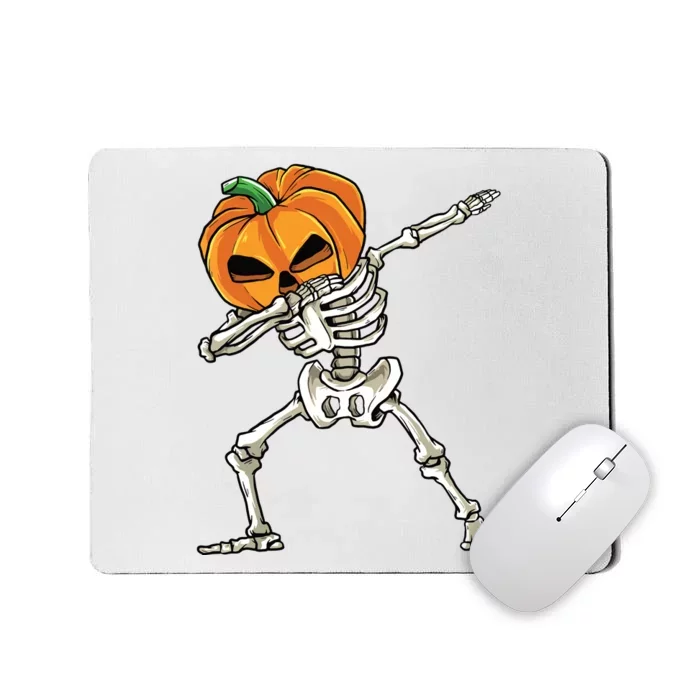 Dabbing Skeleton For Boy Halloween 2024 Mousepad