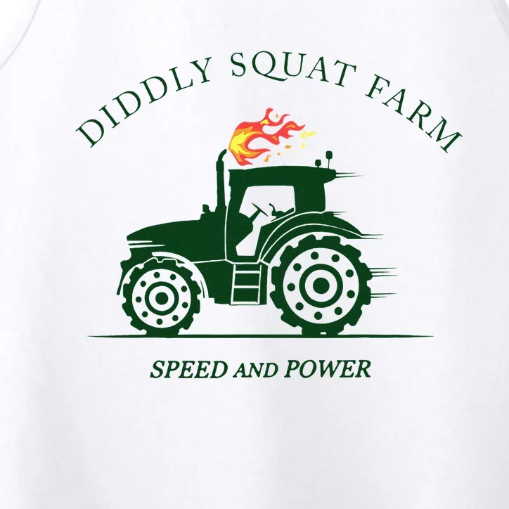 Diddly Squat Farm Green Tractor Farmer Performance Tank