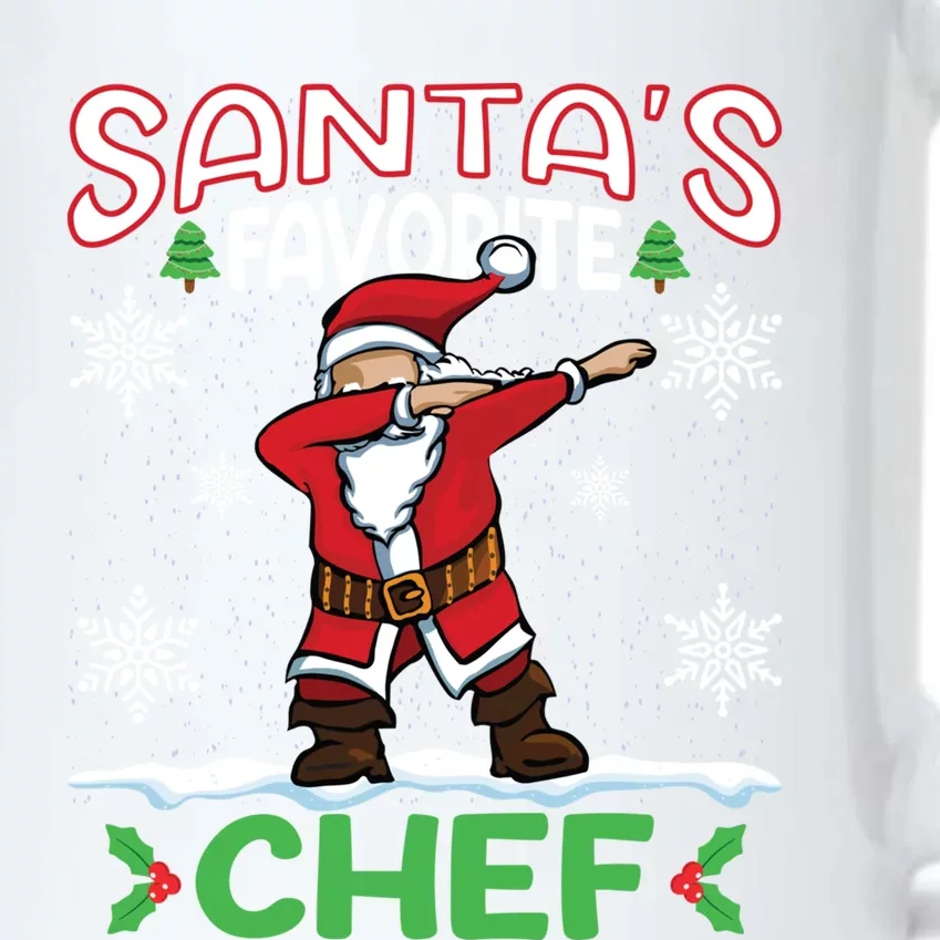 Dab Santas Favorite Chef Christmas Santa Dabbing Gift Black Color Changing Mug