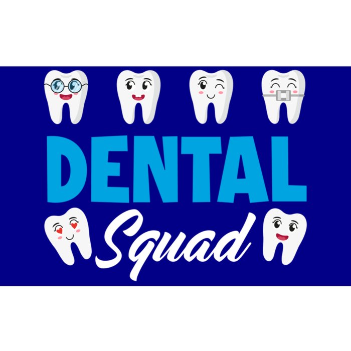 Dental Squad Funny Dental Assistant Dental Hygienist Gift Bumper Sticker