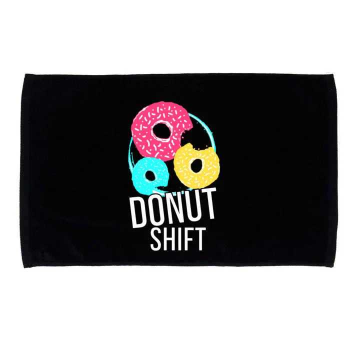 Donut Shift For Mttf Associates Doughnut Schedule Microfiber Hand Towel