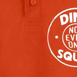 Dink Squad Funny Quote Dual Income No Gift Dry Zone Grid Performance Polo