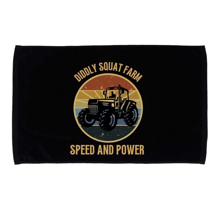 Diddly Squat Farm Speed And Power Tractor Vintage Microfiber Hand Towel