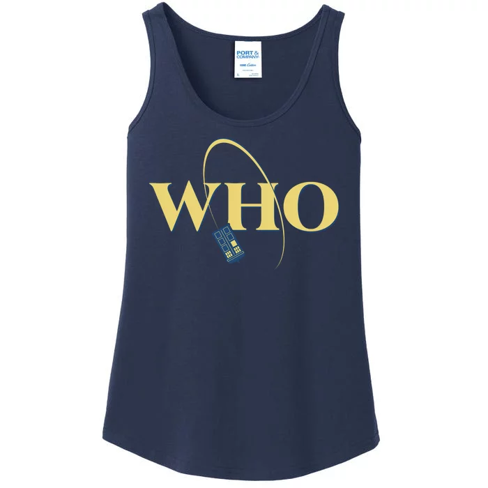 DrWho Sci Fi Show Fan Ladies Essential Tank