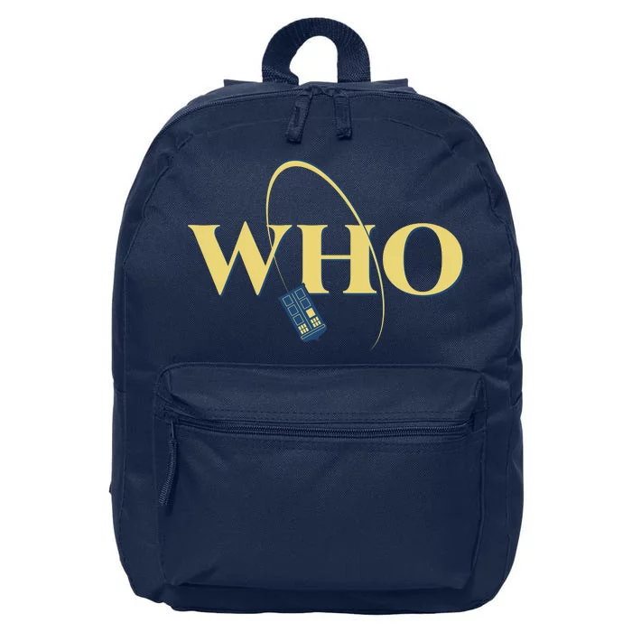 DrWho Sci Fi Show Fan 16 in Basic Backpack