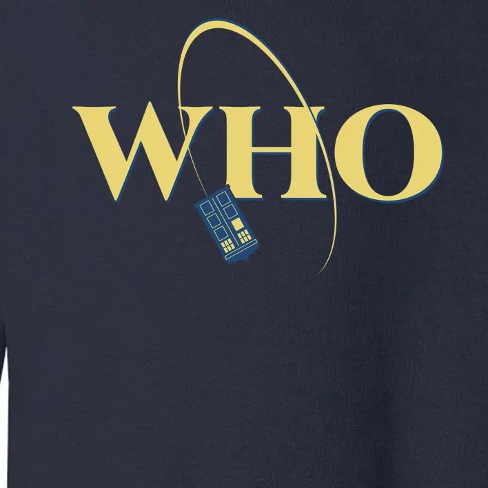 DrWho Sci Fi Show Fan Toddler Sweatshirt