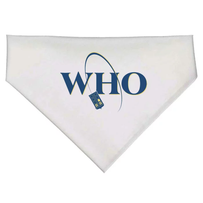 DrWho Sci Fi Show Fan USA-Made Doggie Bandana