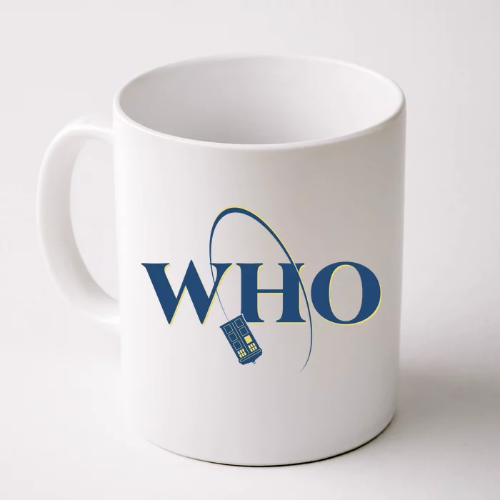 DrWho Sci Fi Show Fan Front & Back Coffee Mug