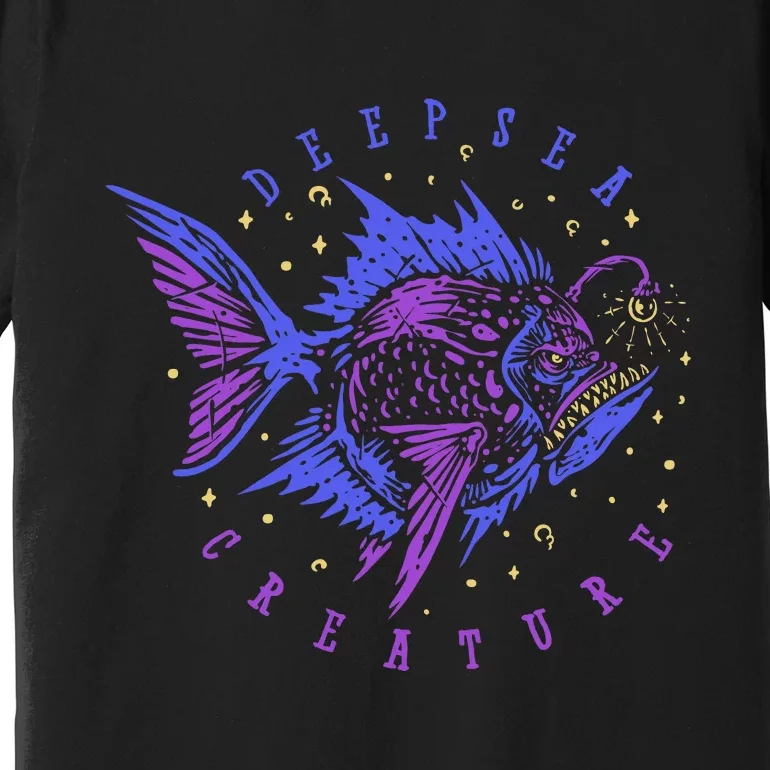 Deep Sea Fish Creature Premium T-Shirt