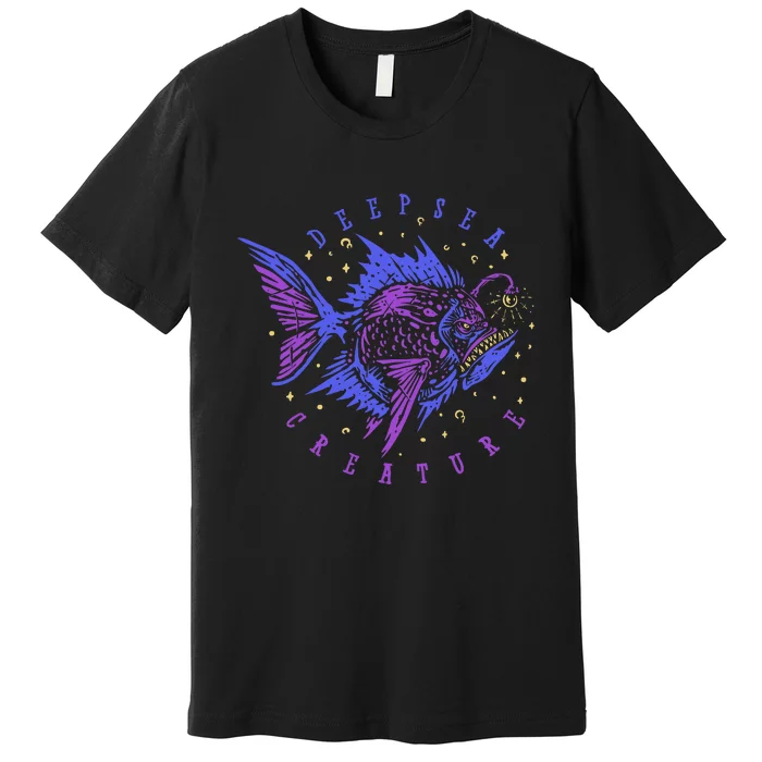 Deep Sea Fish Creature Premium T-Shirt