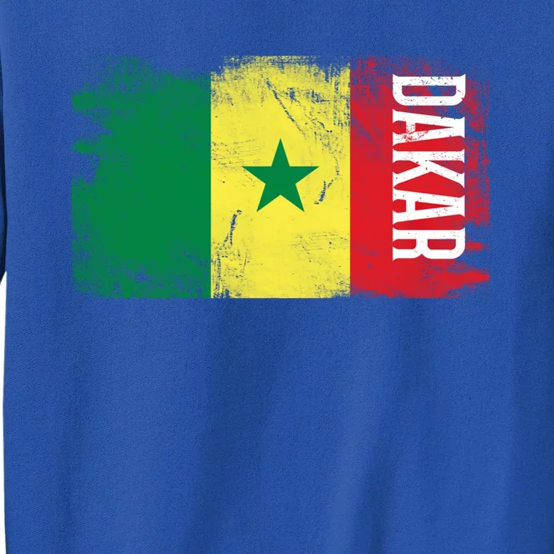 Dakar Senegal Flag Gift For Senegalese Gift Tall Sweatshirt