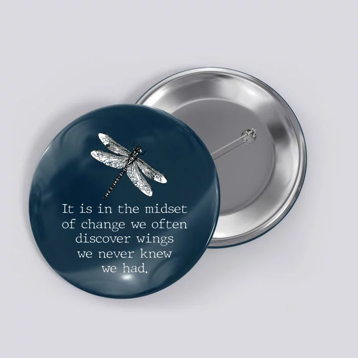 Dragonfly Spiritual Faith Dragonflies Lovers Button