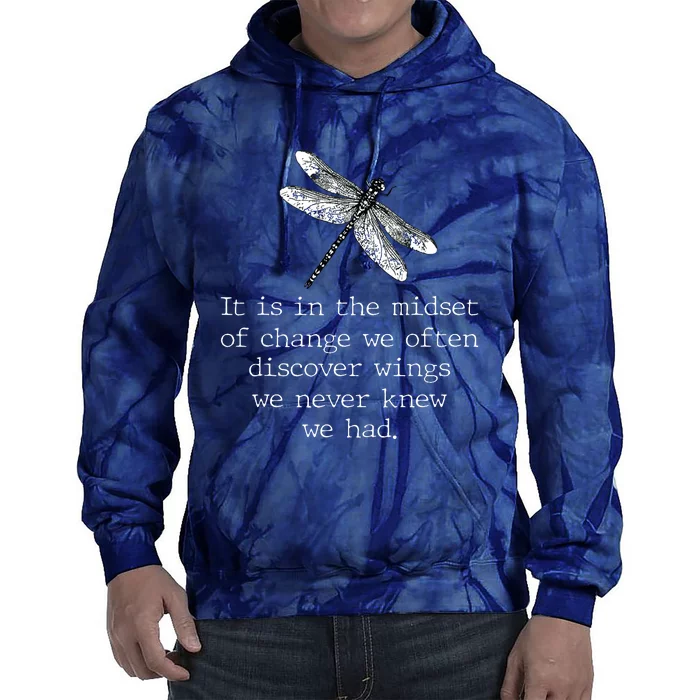 Dragonfly Spiritual Faith Dragonflies Lovers Tie Dye Hoodie