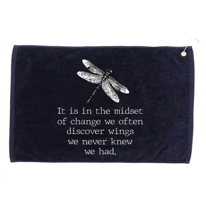 Dragonfly Spiritual Faith Dragonflies Lovers Grommeted Golf Towel