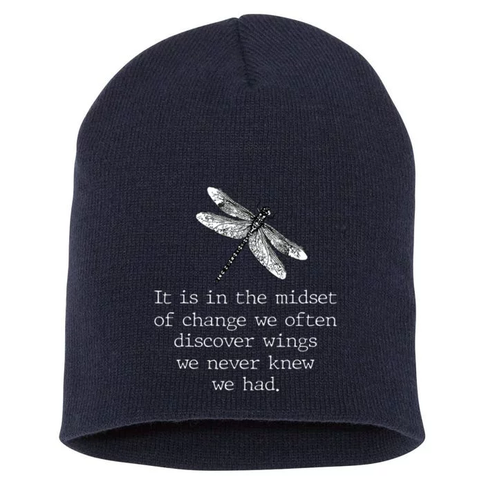 Dragonfly Spiritual Faith Dragonflies Lovers Short Acrylic Beanie