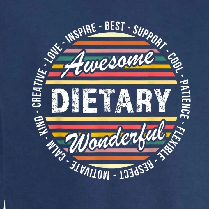 Dietary Shirts Food Service Week Dietary Appreciation Gifts Garment-Dyed Sweatshirt