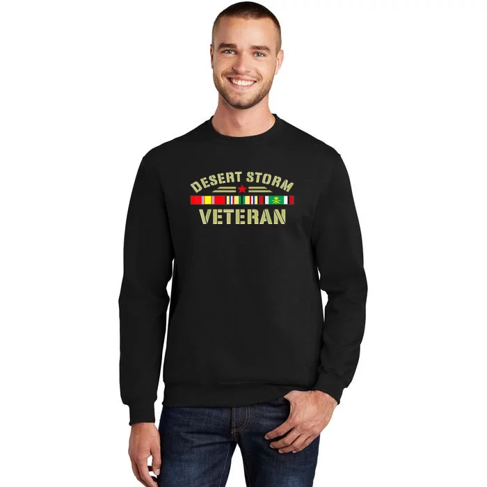 Desert Storm Flag Veteran Day Gift Sweatshirt