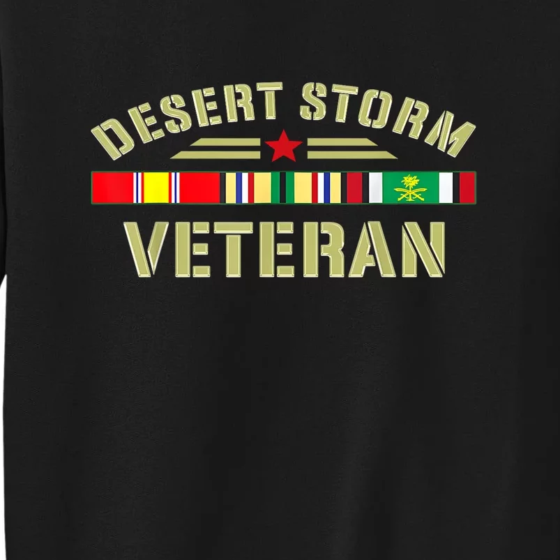 Desert Storm Flag Veteran Day Gift Sweatshirt